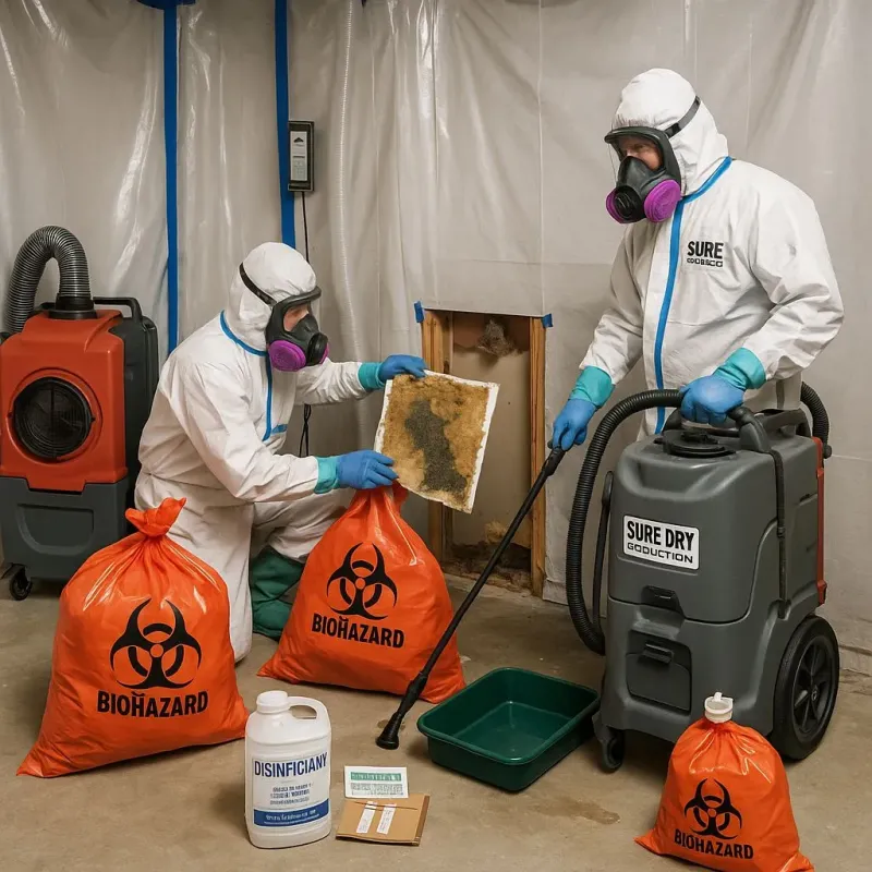 Contaminated Water Handling Protocols process in Belvedere, CA