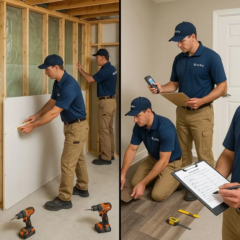 Repairs and Reconstruction process in Belvedere, CA